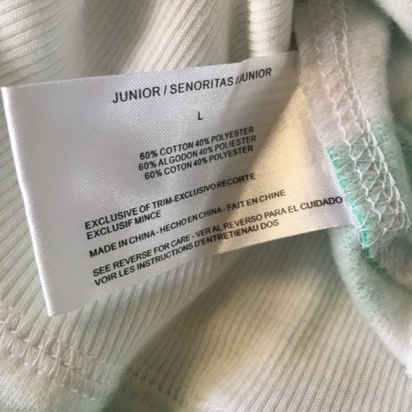 Energie Juniors Striped Cropped Sweatshirt - Picture 3 of 8